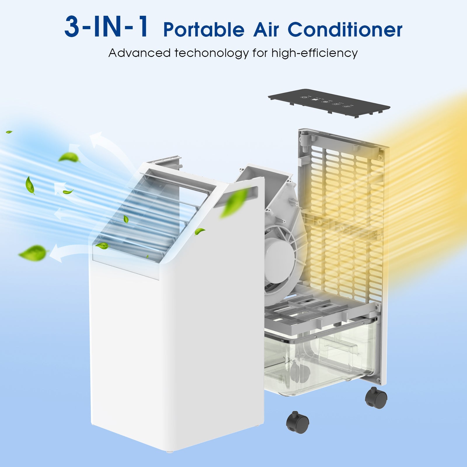 Vexon 3-in-1 Windowless Air Conditioner Portable Cooler