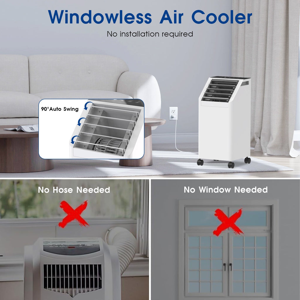 Vexon 3-in-1 Windowless Air Conditioner Portable Cooler