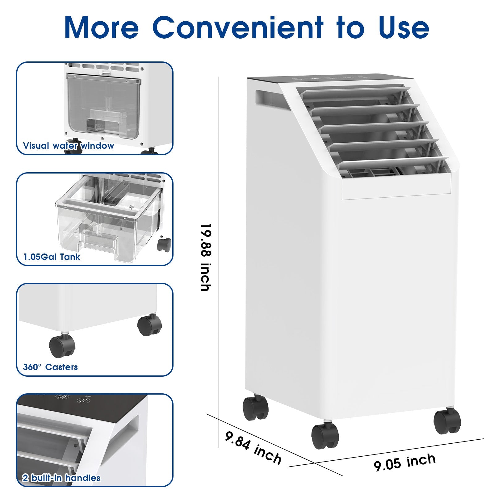Vexon 3-in-1 Windowless Air Conditioner Portable Cooler