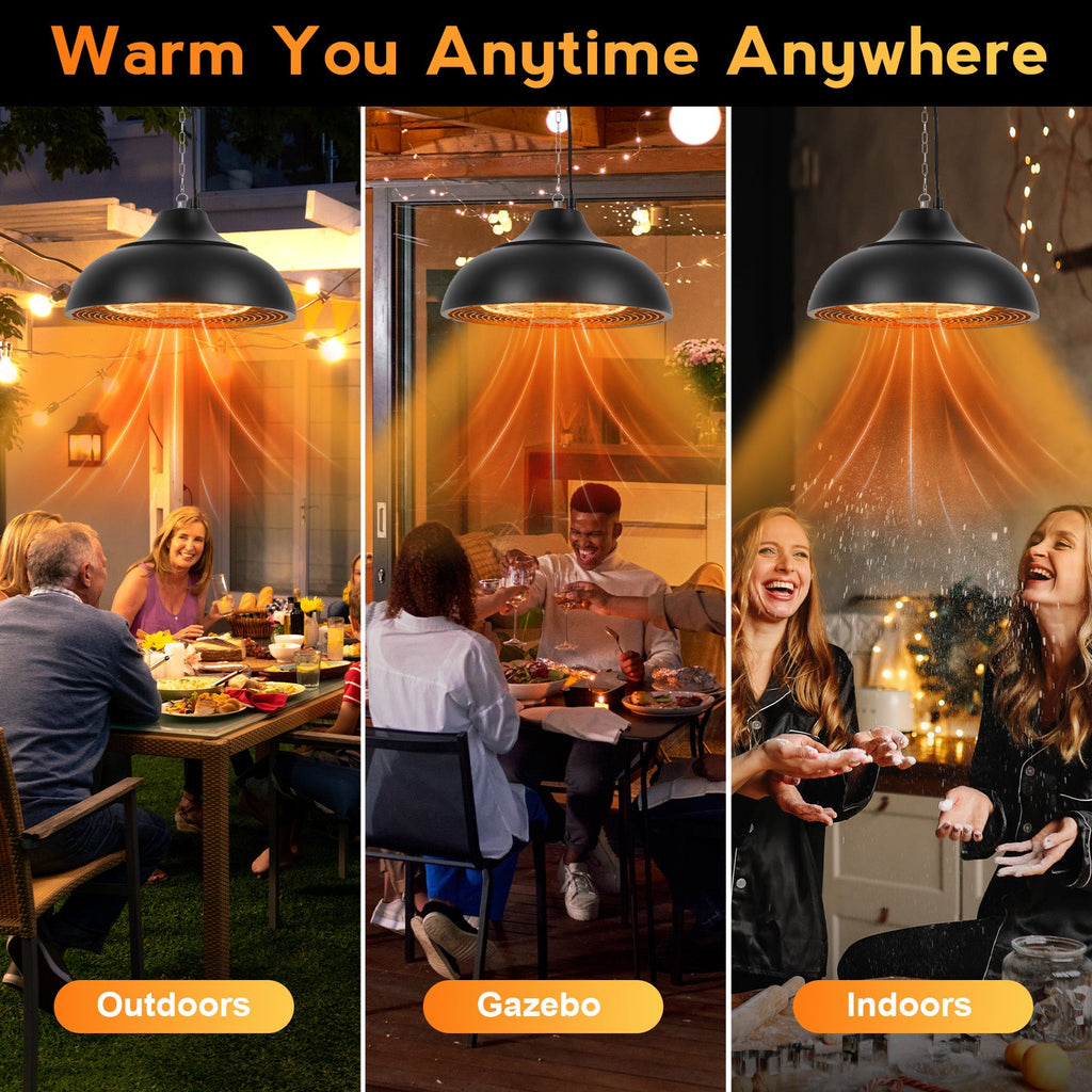 Vexon Outdoor Electric Patio Heater 1500W