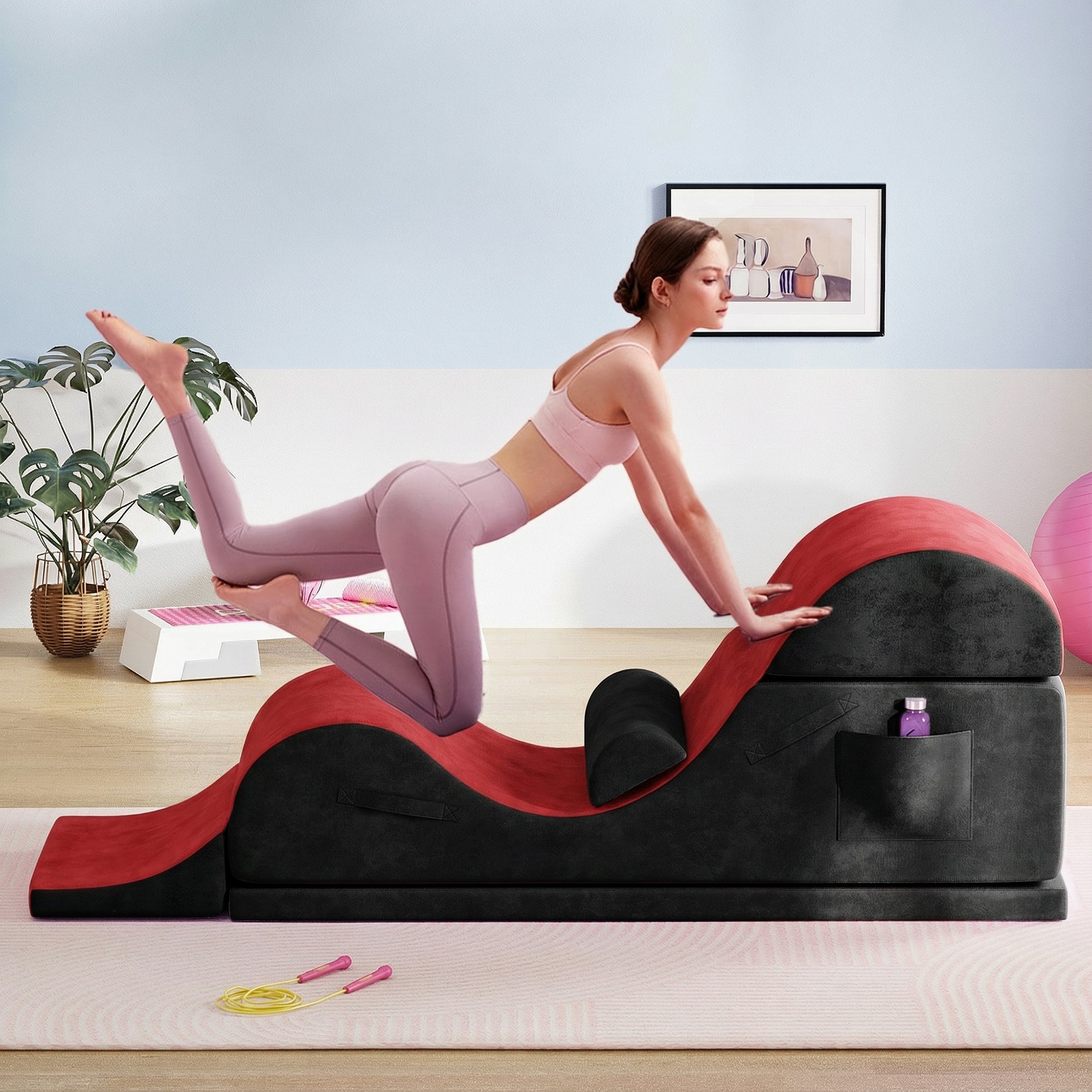 Vexon Convertible Yoga Chair for Adults
