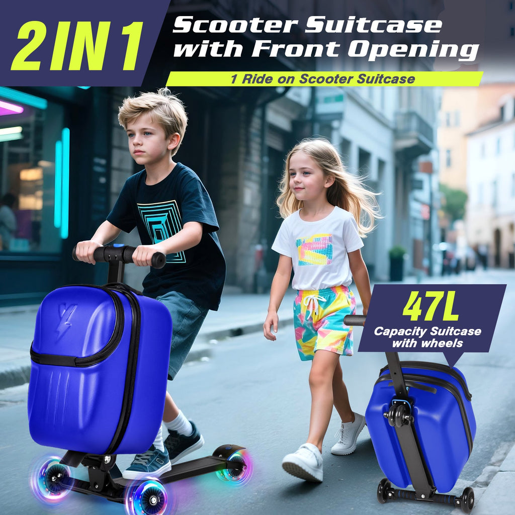 Vexon Top Opening Scooter Luggage for Kids