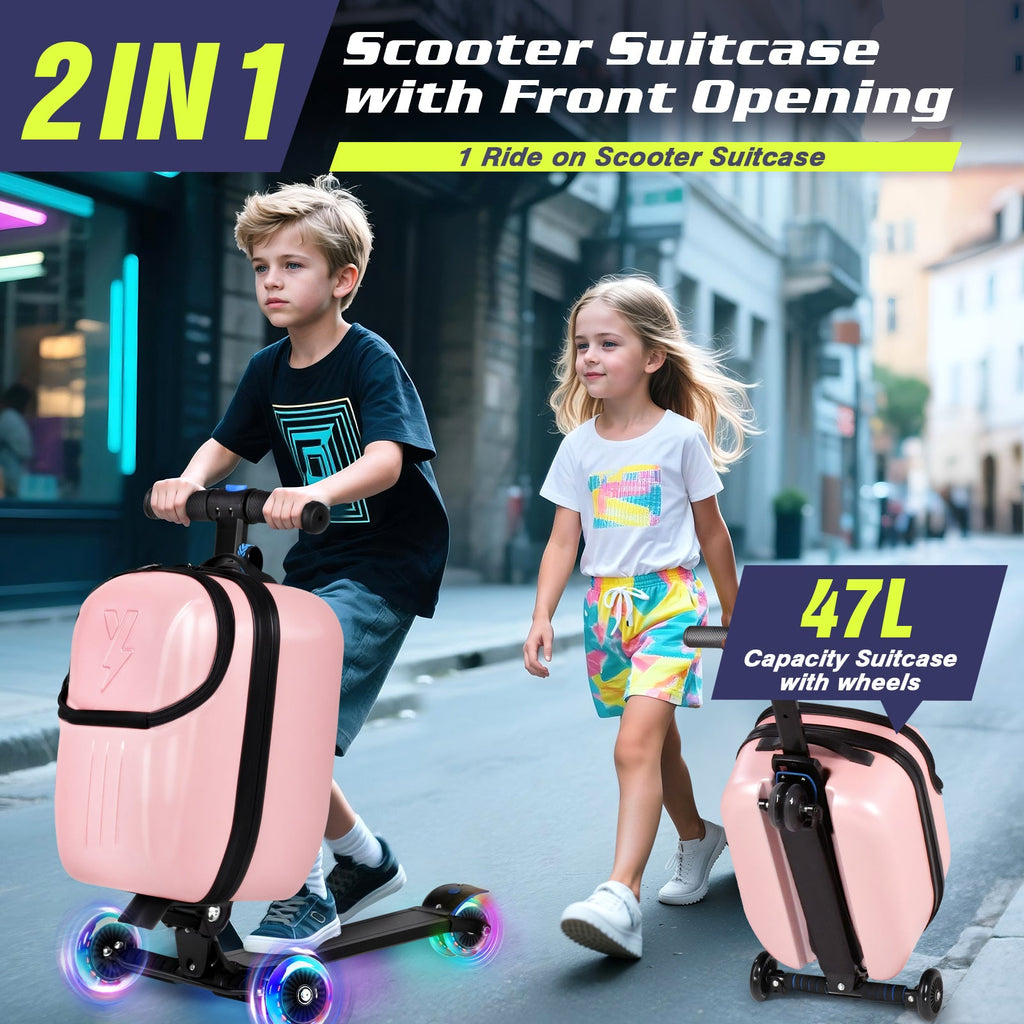 Vexon Top Opening Scooter Luggage for Kids