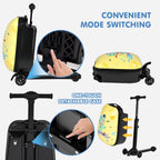Vexon 4-in-1 Detachable Scooter Luggage for Kids