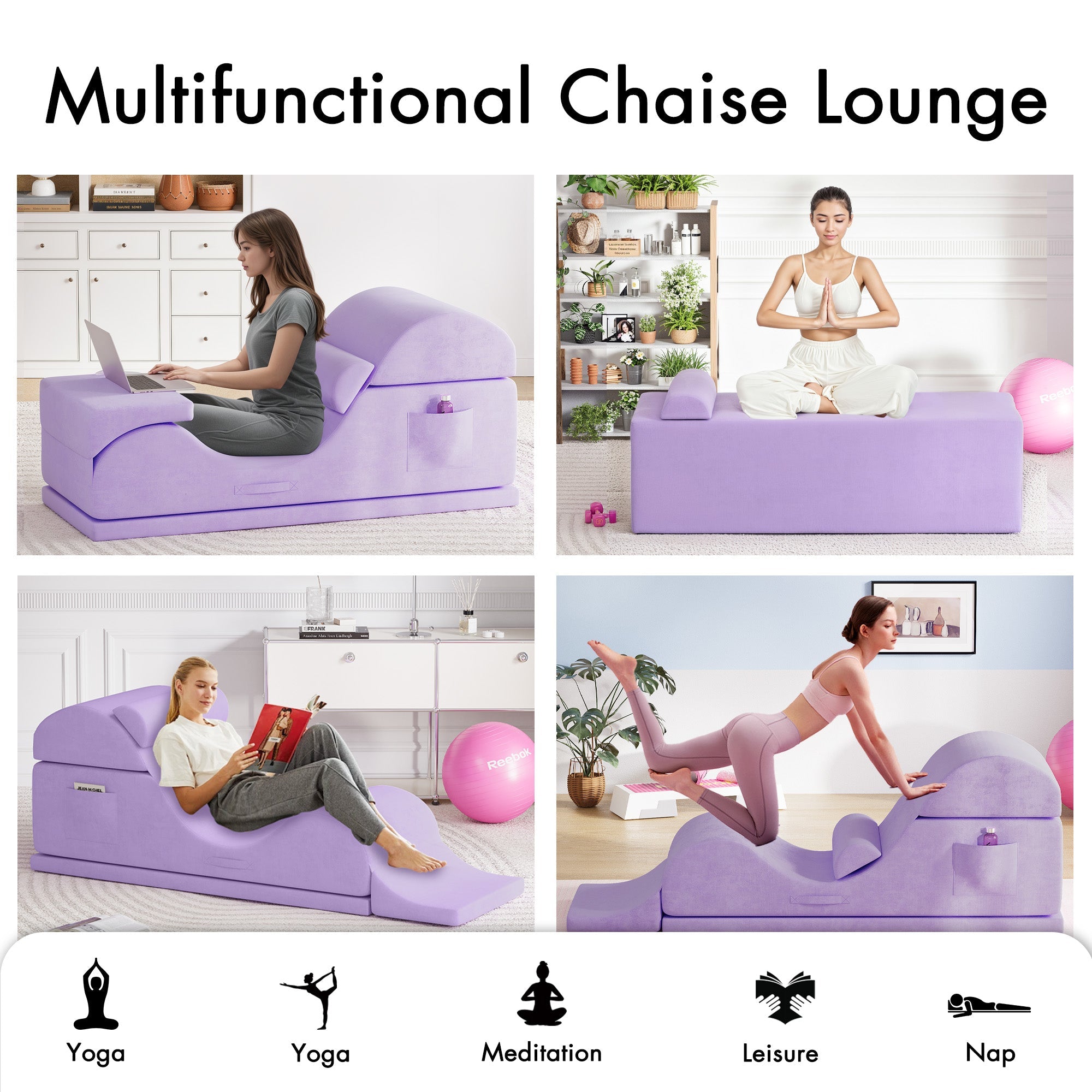 Vexon Convertible Yoga Chair for Adults