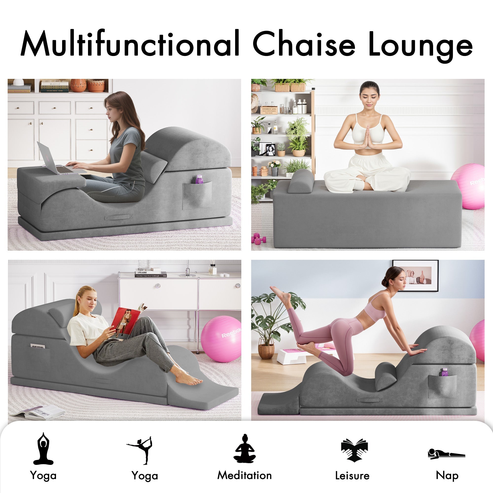 Vexon Convertible Yoga Chair for Adults