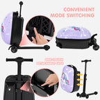 Vexon Ride-On Detachable Scooter Suitcase
