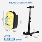 Vexon 4-in-1 Detachable Scooter Luggage for Kids