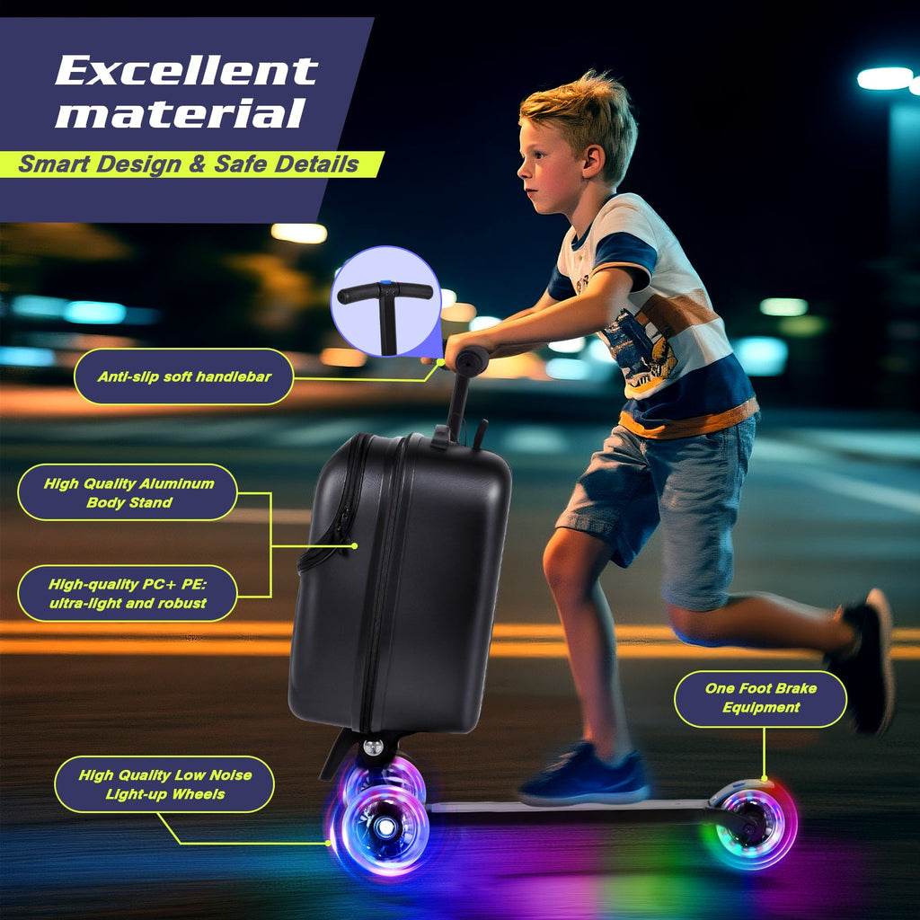 Vexon Top Opening Scooter Luggage for Kids