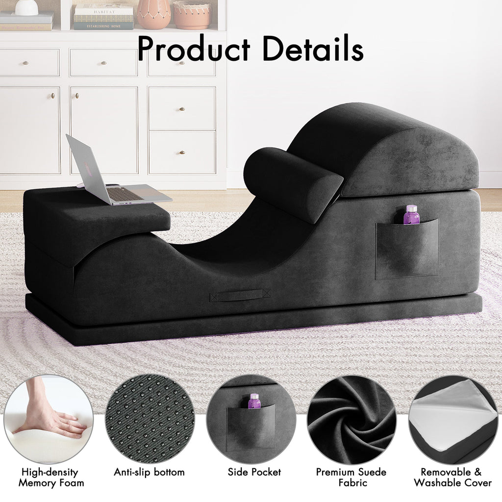 Vexon Convertible Yoga Chair for Adults