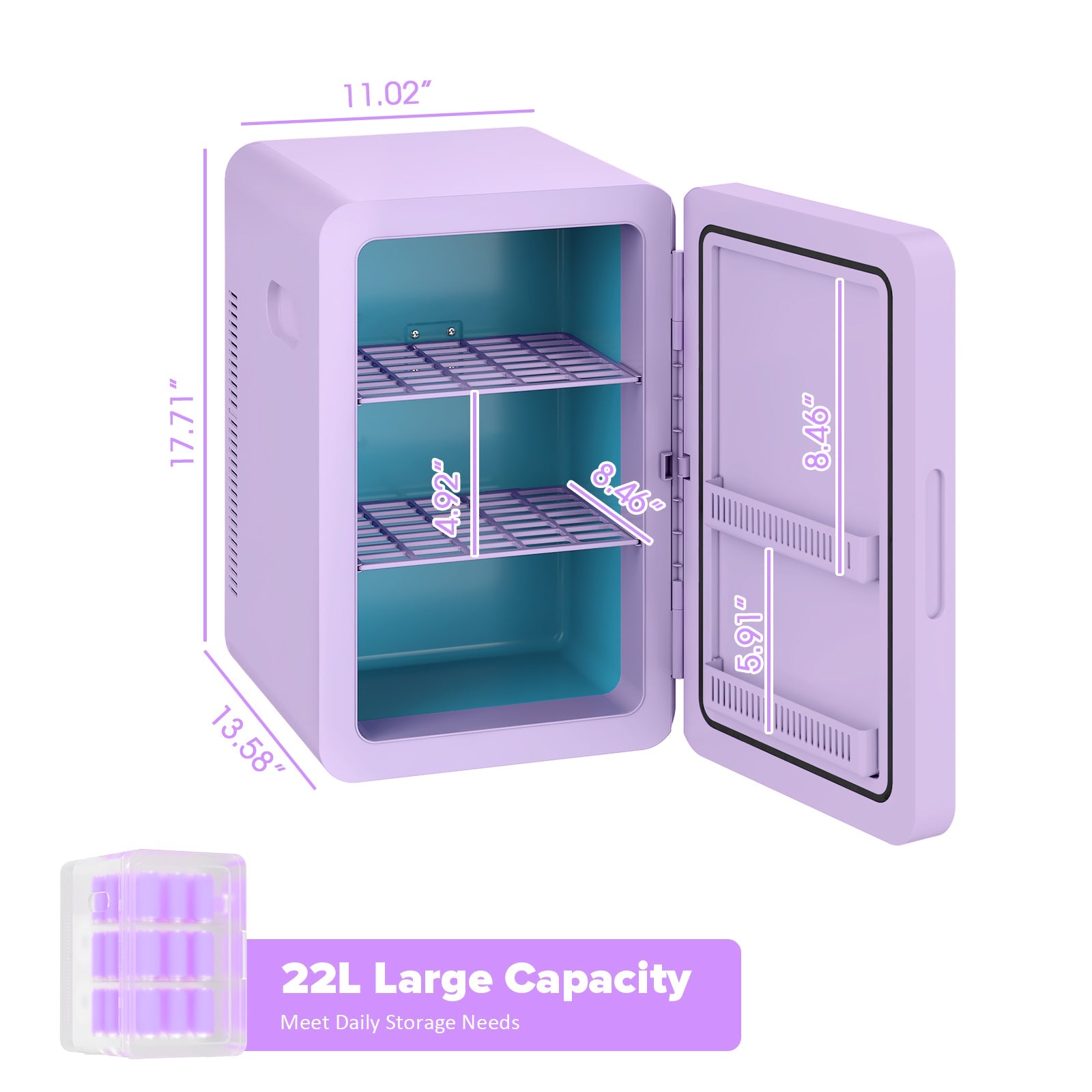 Vexon 22L Mini Fridge Cooler & Warmer