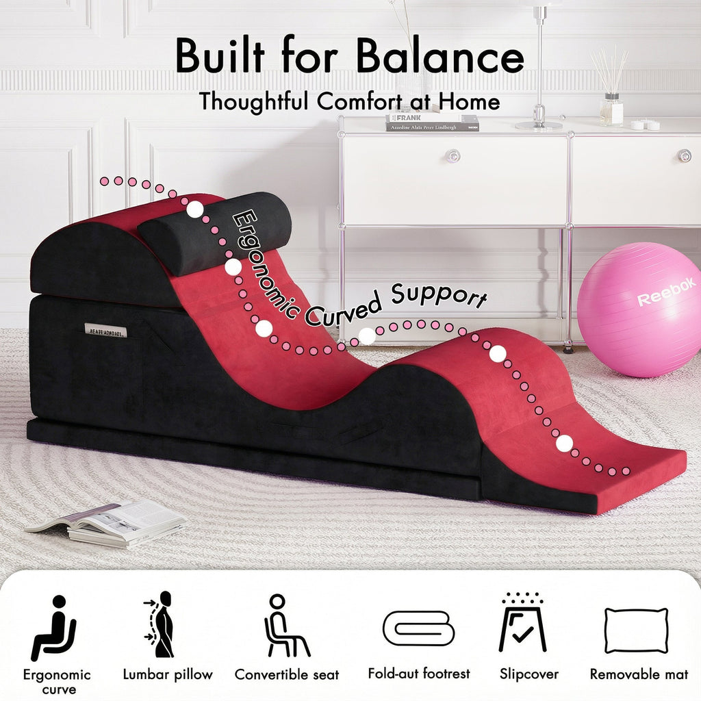 Vexon Convertible Yoga Chair for Adults
