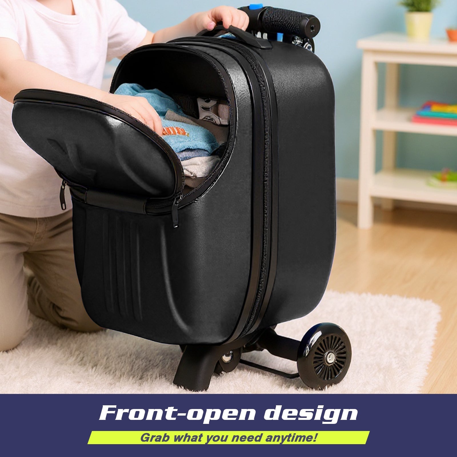 Vexon Top Opening Scooter Luggage for Kids