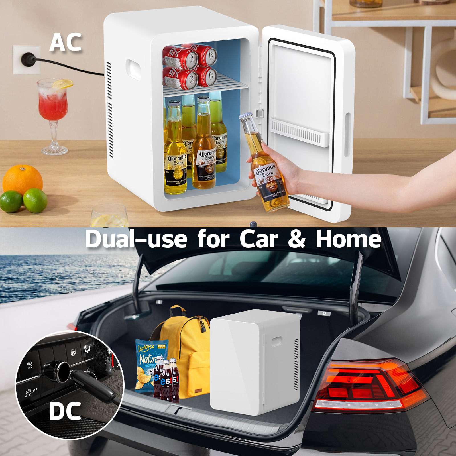 Vexon 22L Mini Fridge Cooler & Warmer