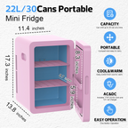 Vexon 22L Mini Fridge Cooler & Warmer