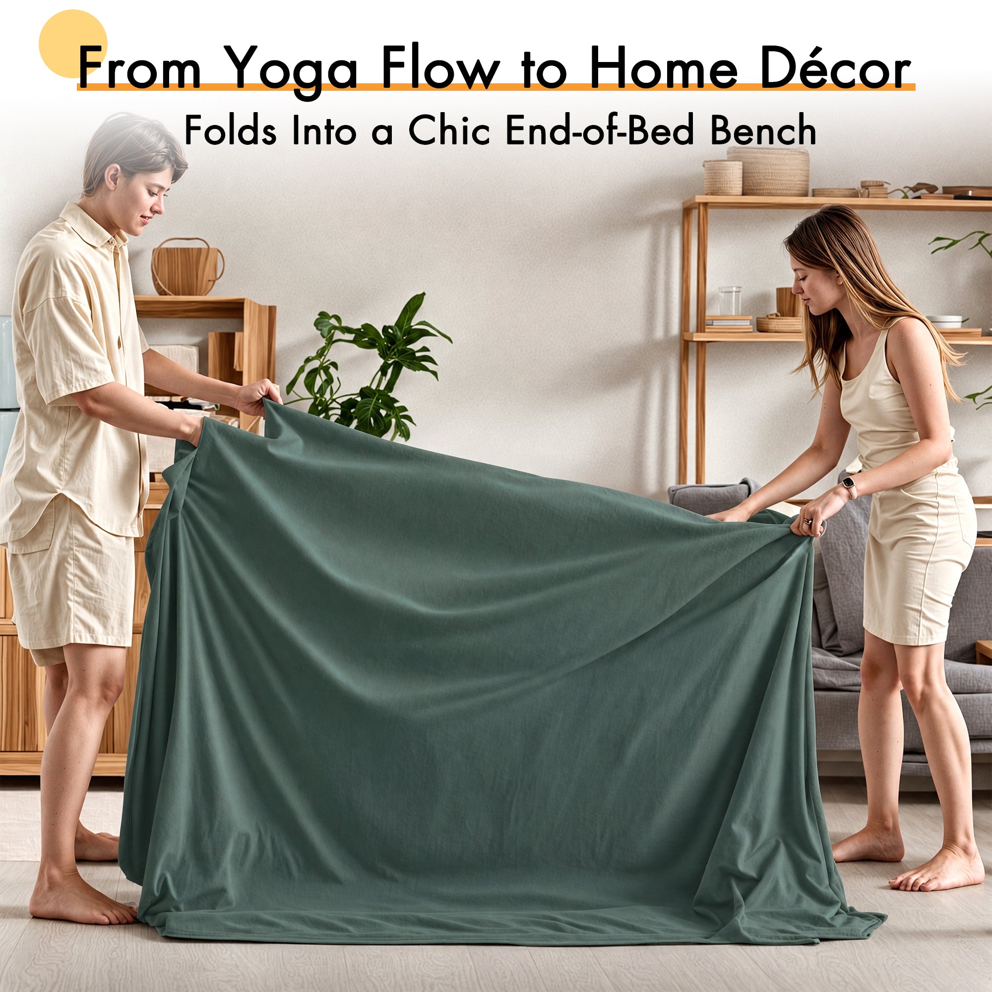 Vexon Convertible Yoga Chair for Adults