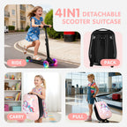 Vexon Ride-On Detachable Scooter Suitcase