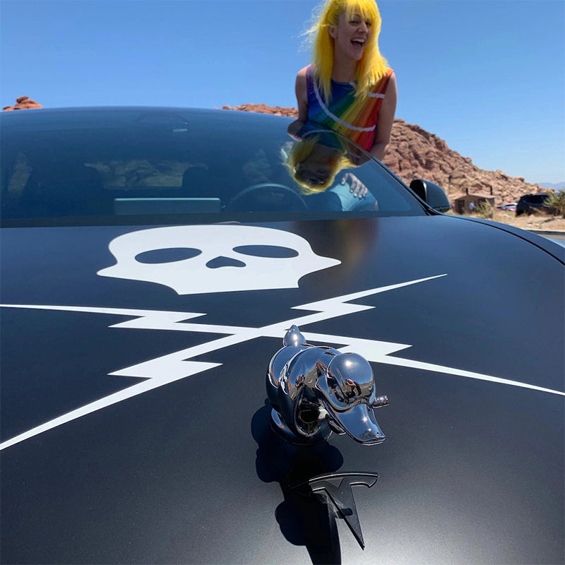 Kalsten | Angry Rubber Duck Hood Ornament VexonGear