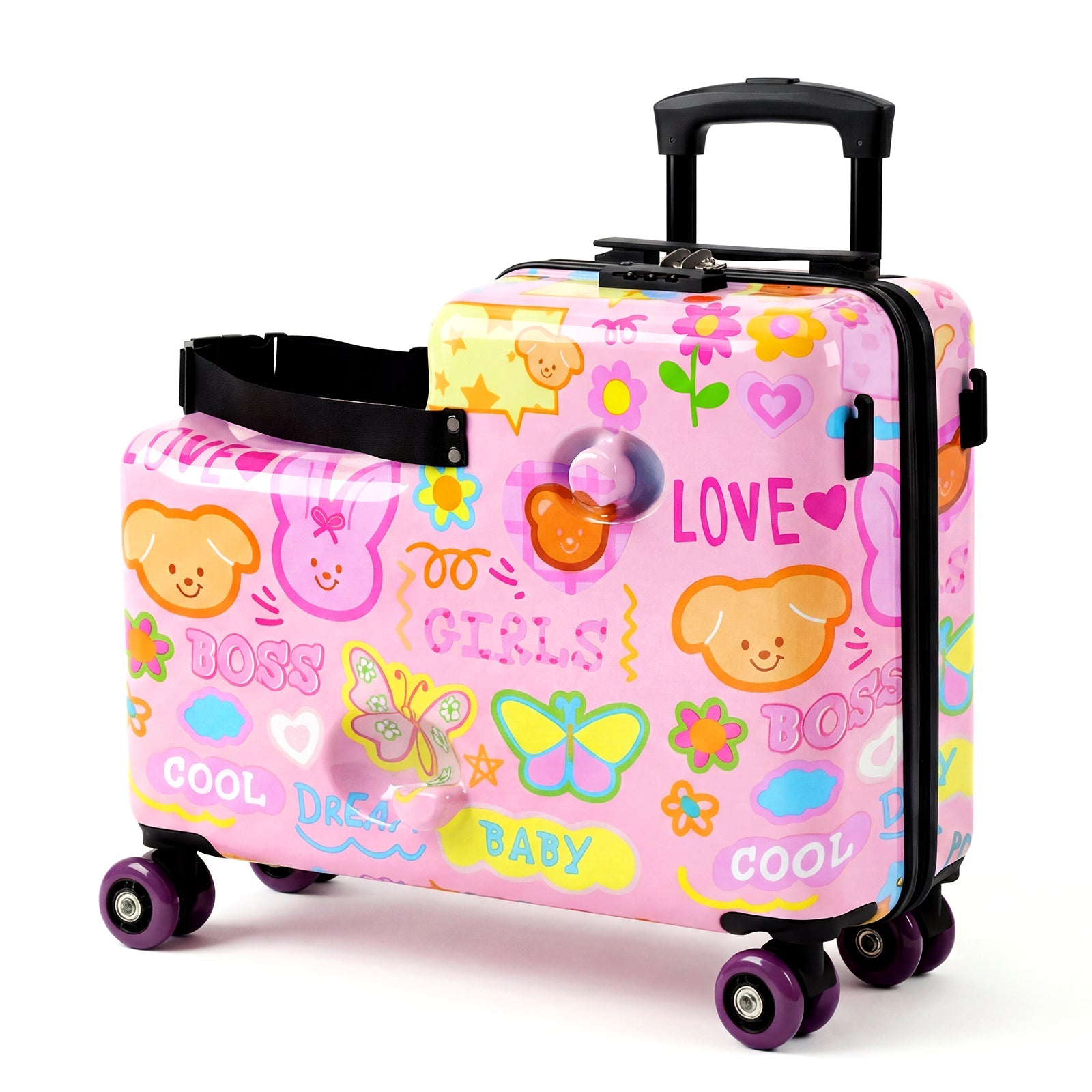 Vexon Toddler Ride-On Suitcase 20" Carry-On