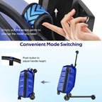 Vexon Scooter Suitcase with LED Light Wheels