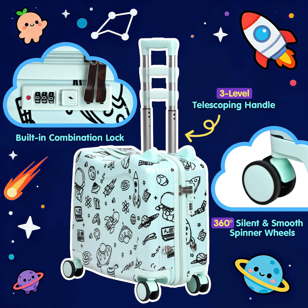 Vexon Kids Ride-On Suitcase DIY Coloring Design
