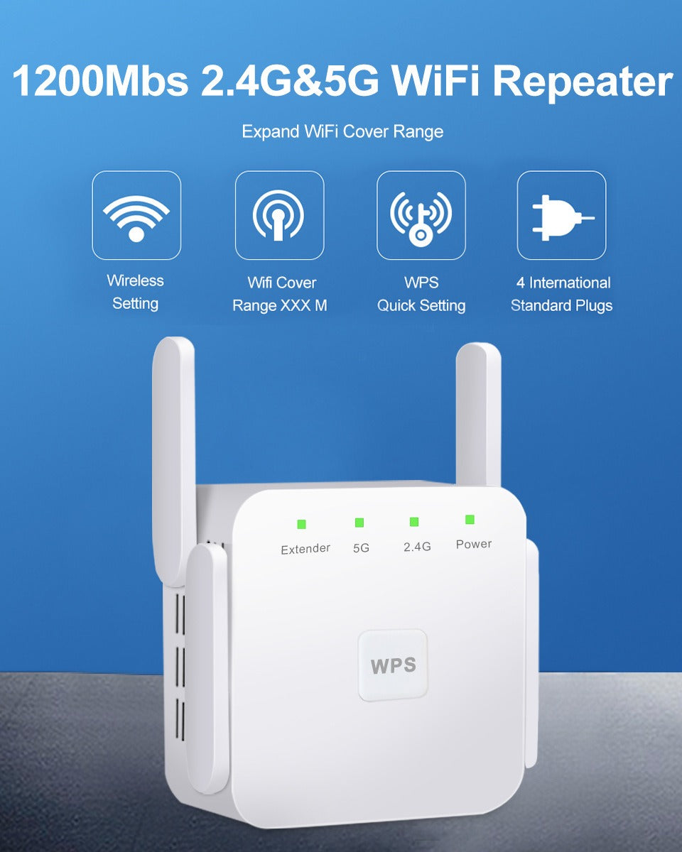 Vexon UltraXtend 5G WiFi Booster & Range Extender