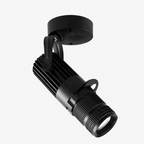 Adjustable LED Ceiling Spotlight Aluminum Brushed Nickel VexonGear