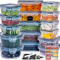 Food Storage Container Set | 24-Piece Leak-Proof System VexonGear