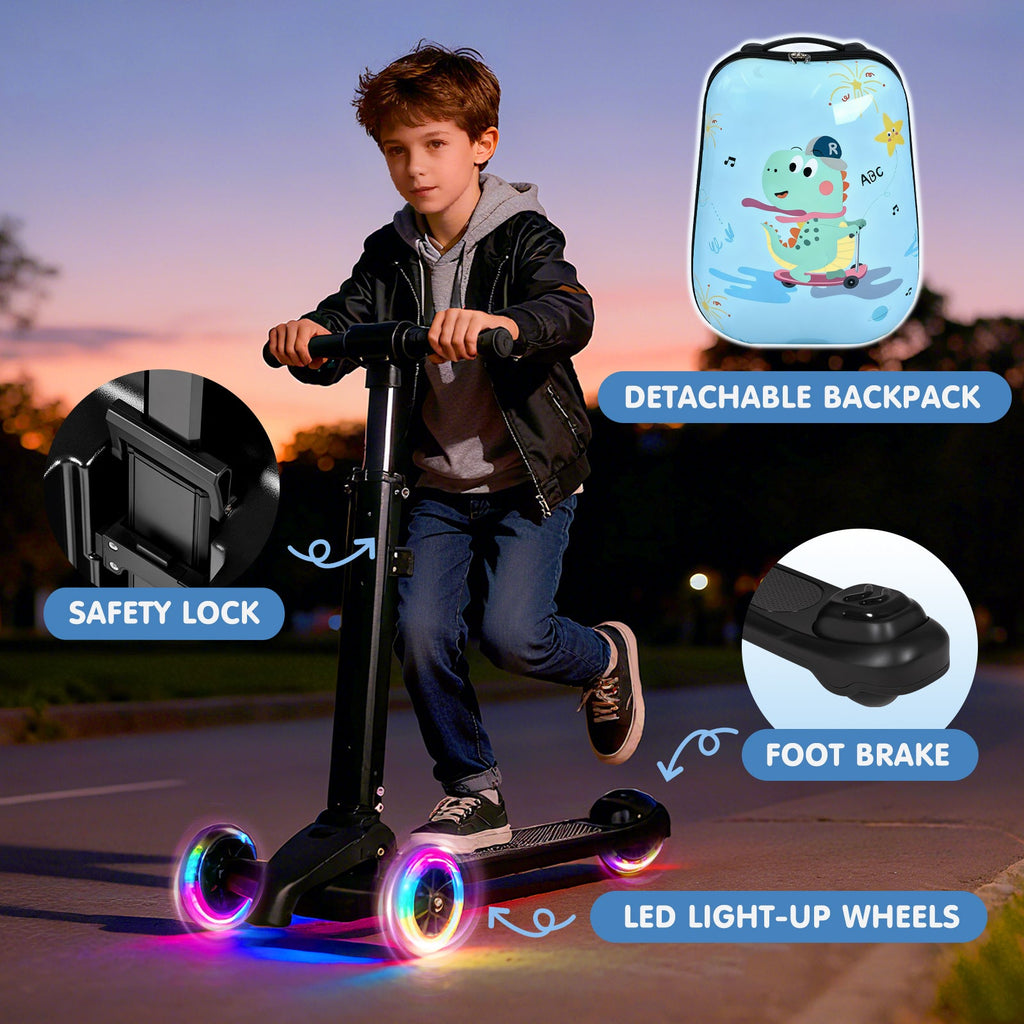 Vexon 4-in-1 Detachable Scooter Luggage for Kids