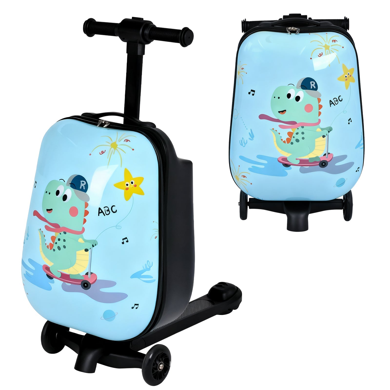 Vexon 4-in-1 Detachable Scooter Luggage for Kids