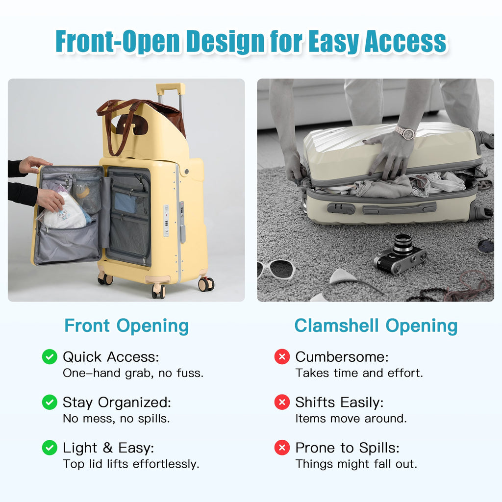 Vexon Carry-On Luggage with Seat for Kids