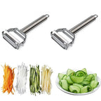 Professional Kitchen Peeler | Dual Blade Stainless Steel Design VexonGear