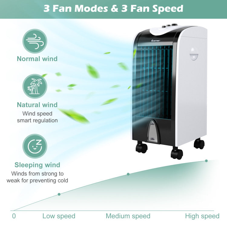 Portable Air Cooler | 3-in-1 Evaporative Cooling System