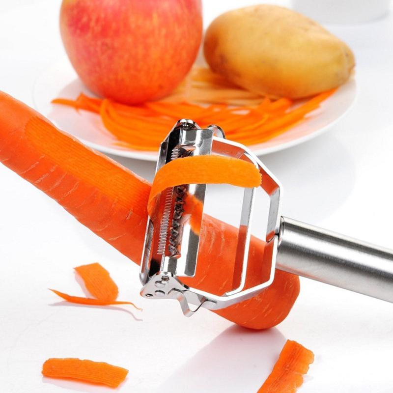 Professional Kitchen Peeler | Dual Blade Stainless Steel Design VexonGear