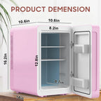Vexon 20L Skincare Mini Fridge with Mirror