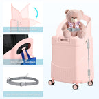 Vexon Carry-On Luggage with Seat for Kids