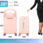 Vexon 20" Luggage with Foldable Baby Seat