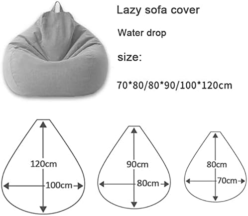 Linen Bean Bag Chair – Ergonomic Seating VexonGear