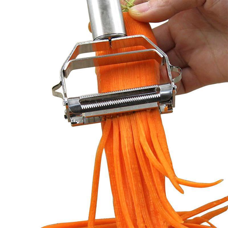 Professional Kitchen Peeler | Dual Blade Stainless Steel Design VexonGear