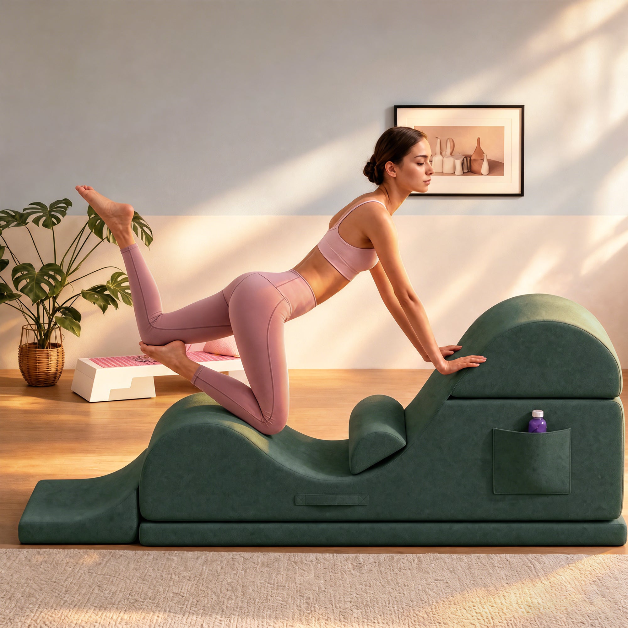 Vexon Convertible Yoga Chair for Adults