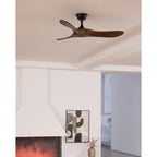 Lorenna Wooden Ceiling Fan with Remote Control