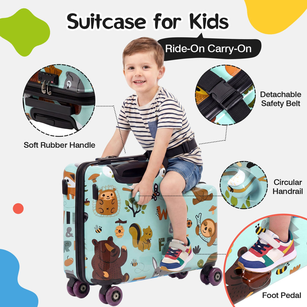 Vexon Toddler Ride-On Suitcase 20" Carry-On