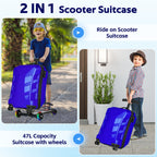 Vexon Scooter Suitcase with LED Light Wheels