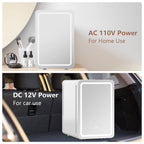 Vexon 20L Skincare Mini Fridge with Mirror