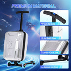 Vexon Foldable Carry-On Scooter Suitcase for Kids