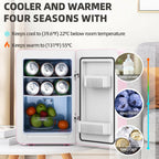 Vexon 20L Skincare Mini Fridge with Mirror