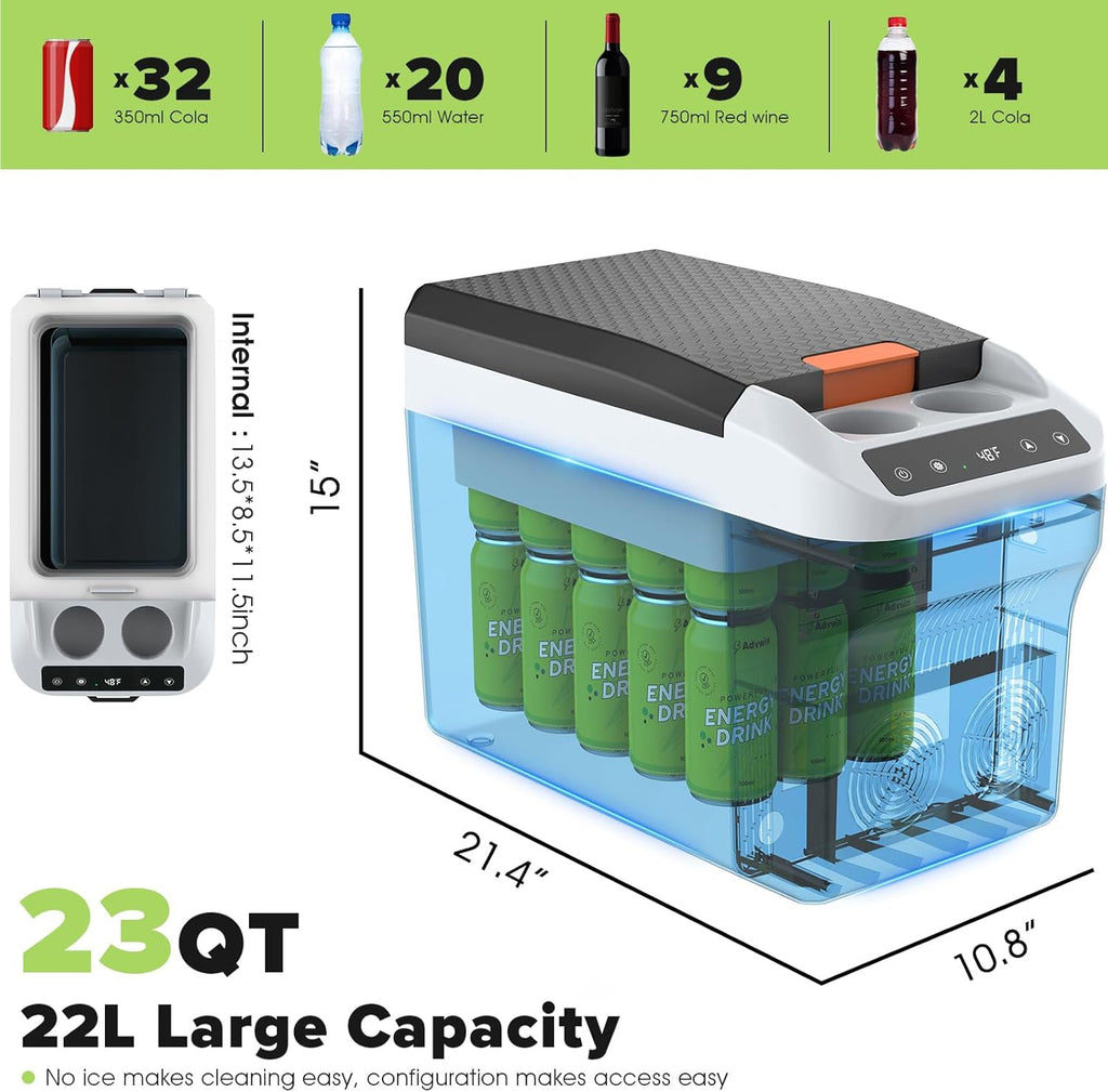 Vexon Portable Car Fridge Camping Cooler