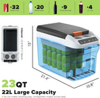 Vexon Portable Car Fridge Camping Cooler