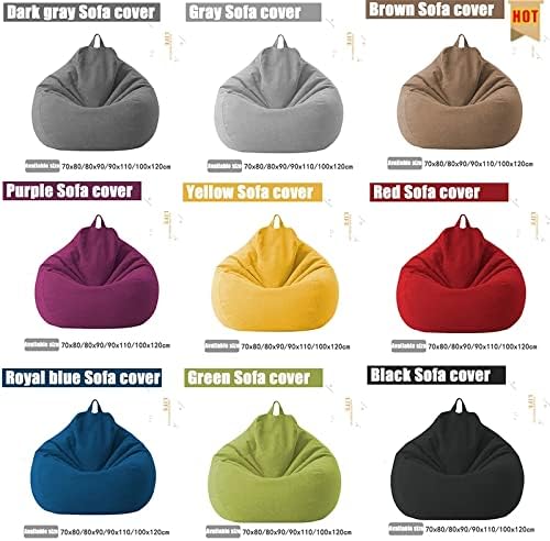 Linen Bean Bag Chair – Ergonomic Seating VexonGear