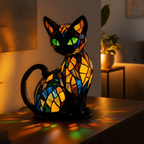 Vexon Playful LED Cat Night Lamp with Soft Ambient Light
